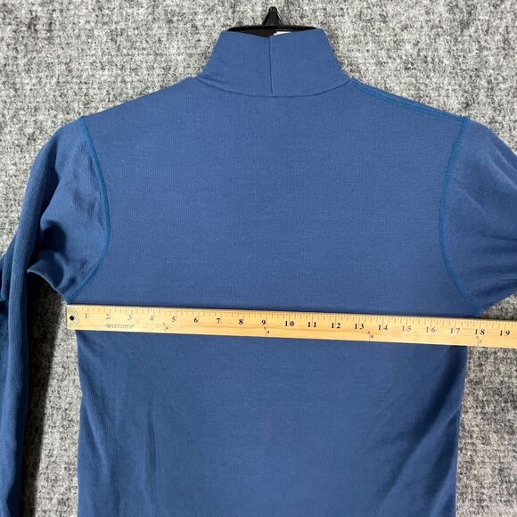 In Sport Shirt Womens Small Polartec Baselayer Long-Sleeve Casual Basic Blue - Picture 7 of 10